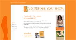 Desktop Screenshot of gobeforeyoushow.com